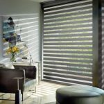 Carmel IN Modern Designer Banded Shades